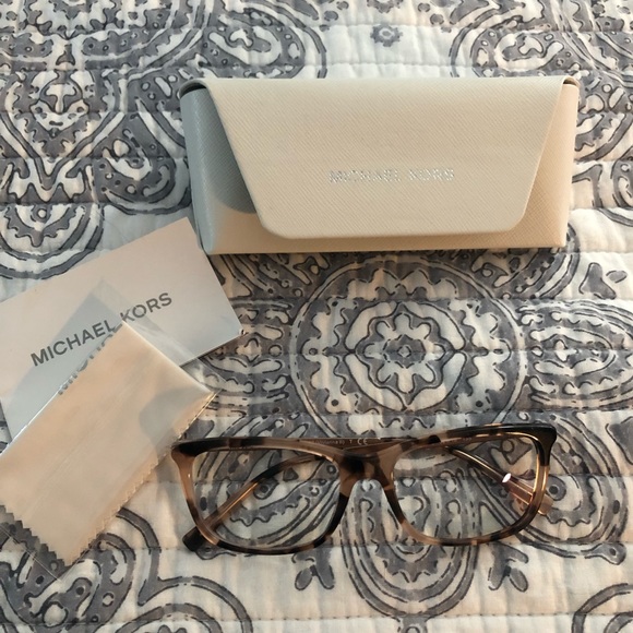 michael kors vivianna ii pink tortoise